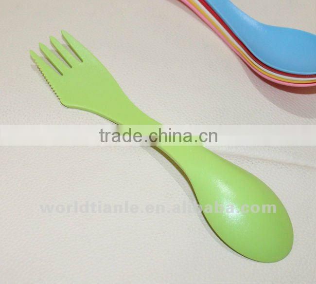 Food Grade Durable Plastic Combined Spoon, Fork, Knife