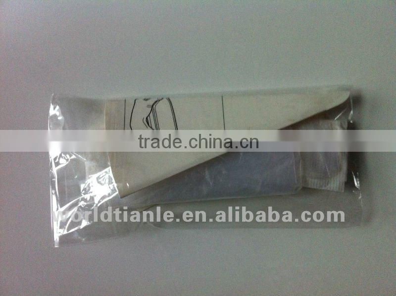 Paper funnel for oil filling in the car made from white paper cardboard