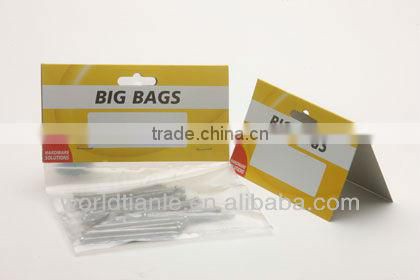 2012 hot sales PVC blister card for electronics packaging
