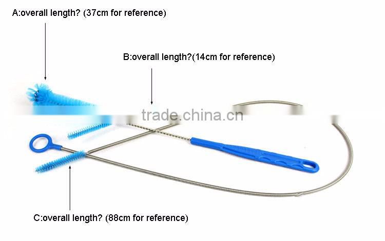 Bladder brush set for cleaning