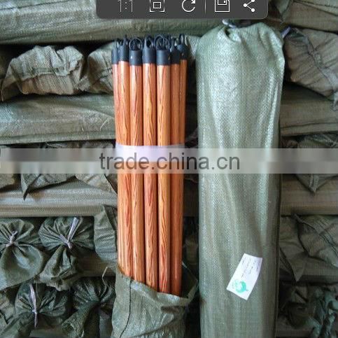 wooden broom handles /floor mop stick