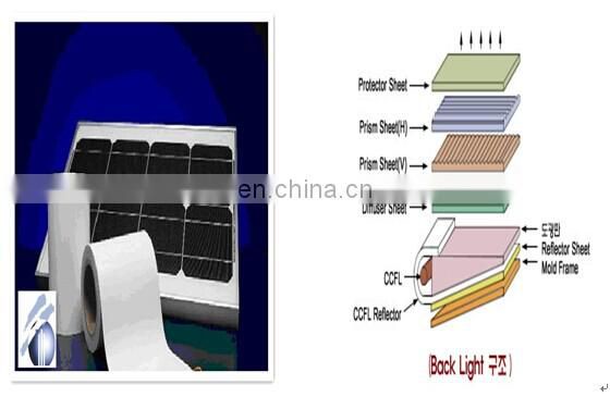 High quality industrial aluminium-plating food packing bopet material