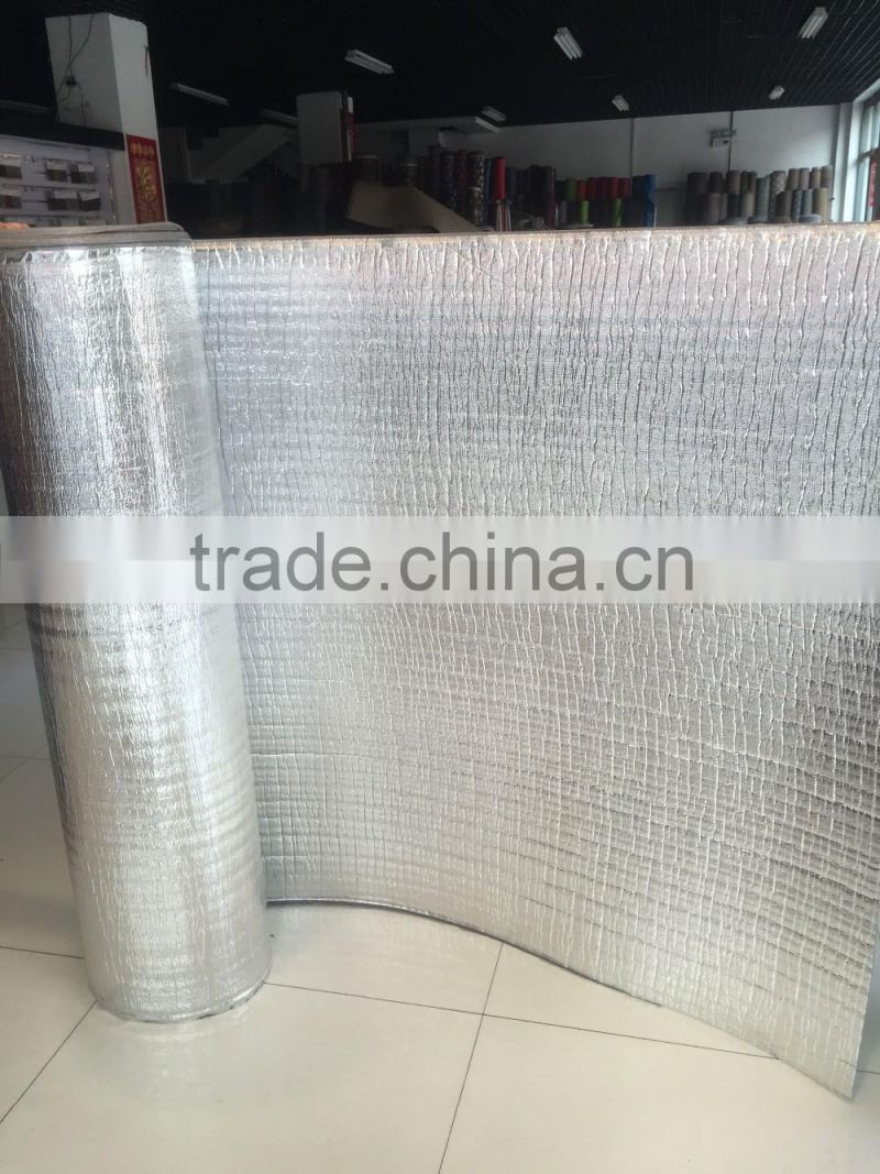 Aluminum film car mat material