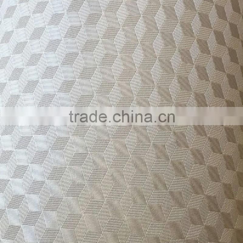 Film diamond stripe car mat material