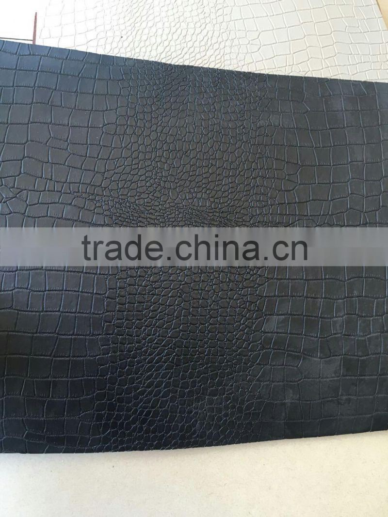 Crocodile pattern car mat material