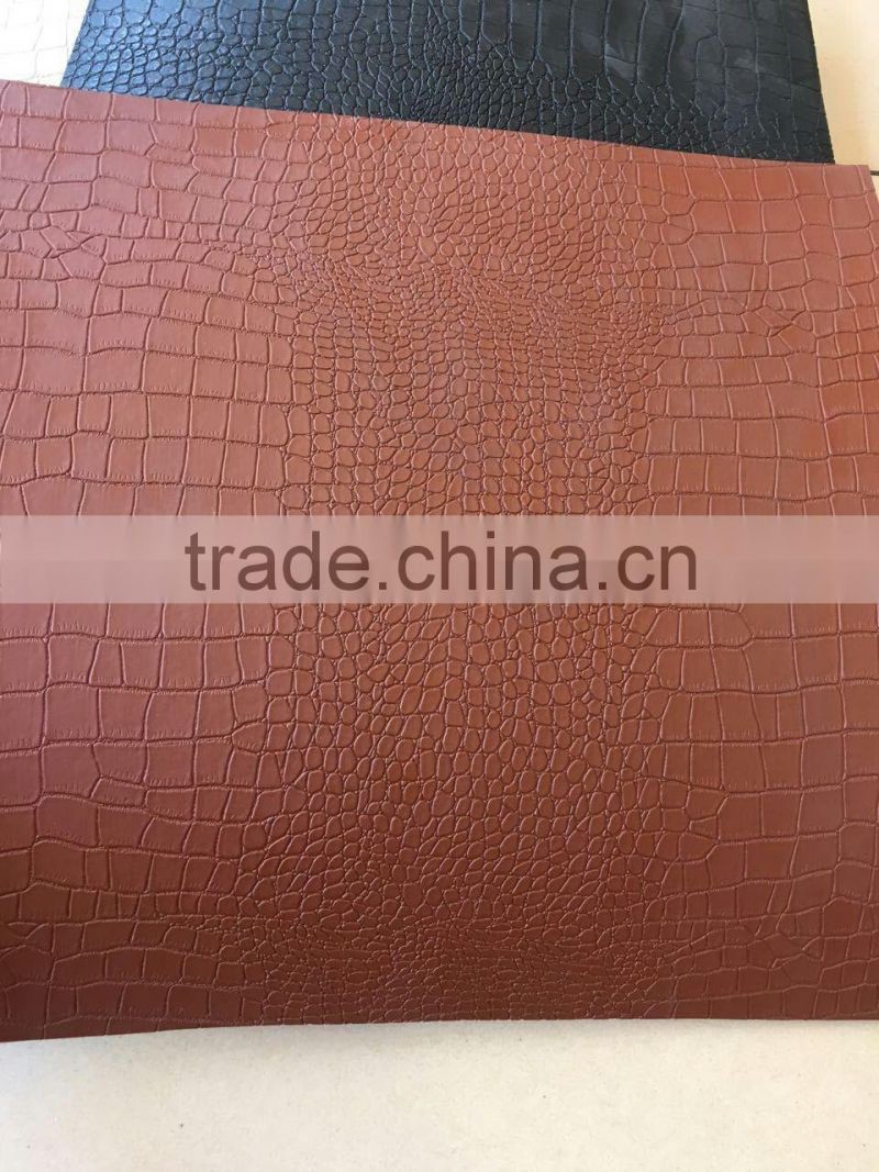 Crocodile pattern car mat material