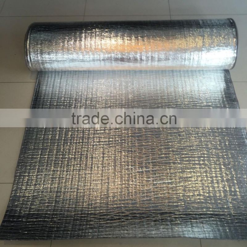 Aluminum film car mat material