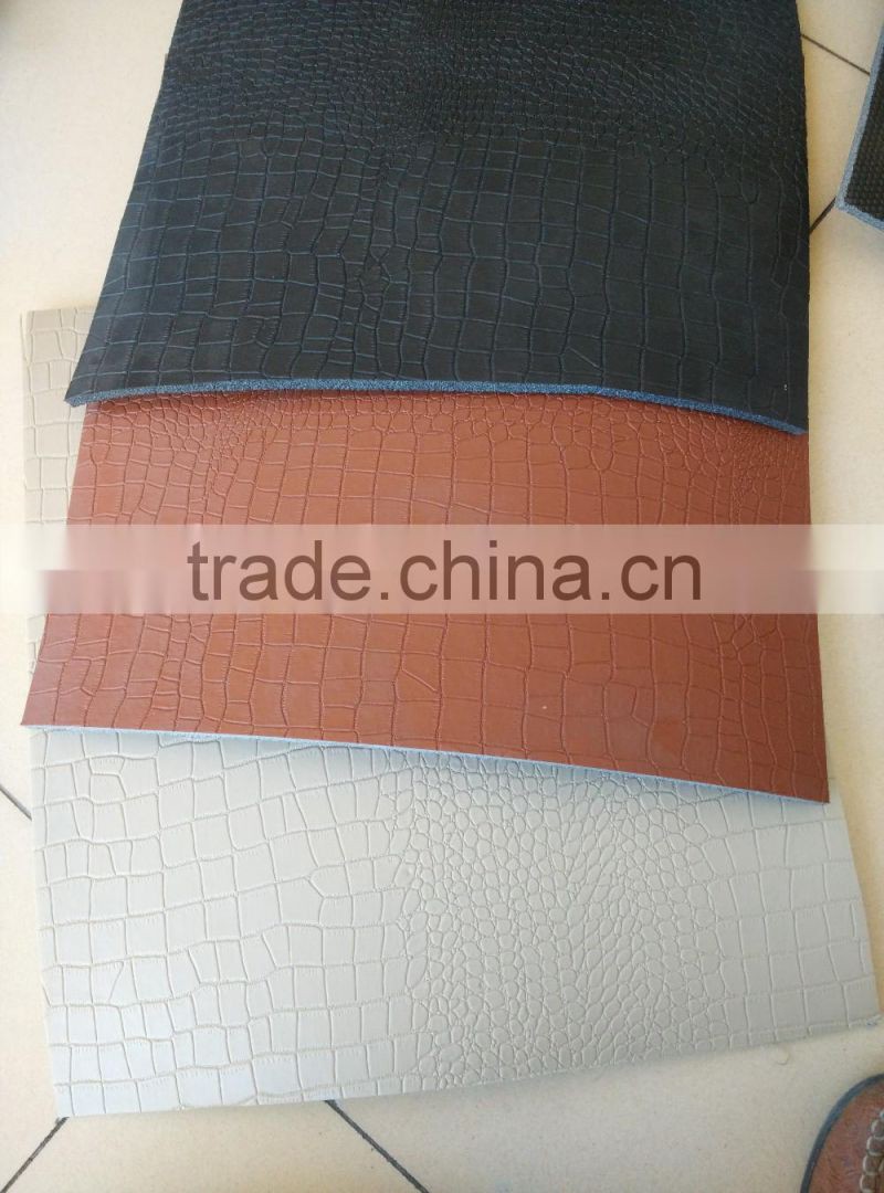 Crocodile pattern car mat material
