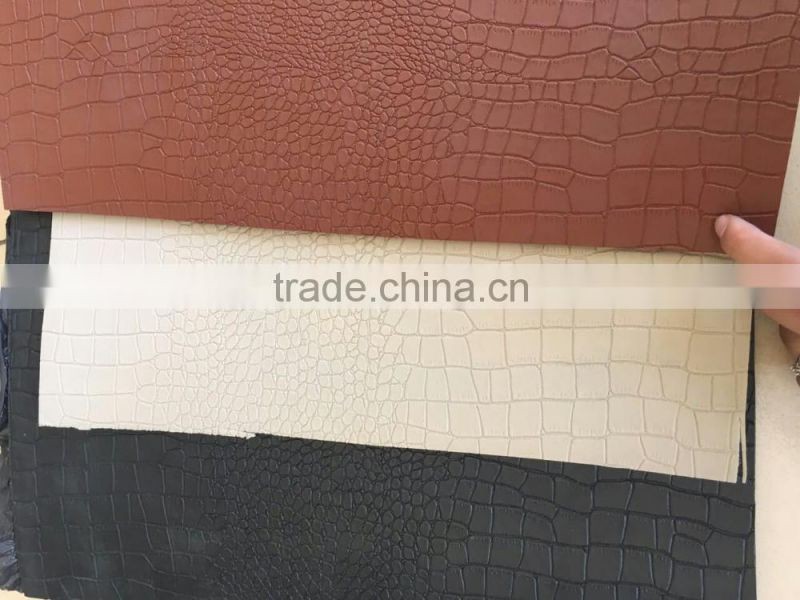 Crocodile pattern car mat material