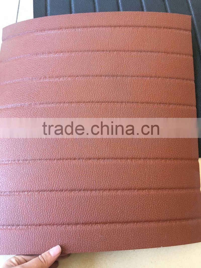 Film furrow XPE car mat material