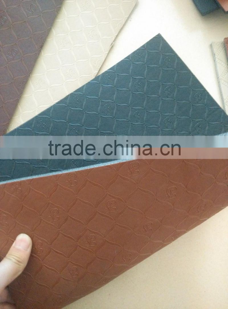 Film embossed XPE car mat material