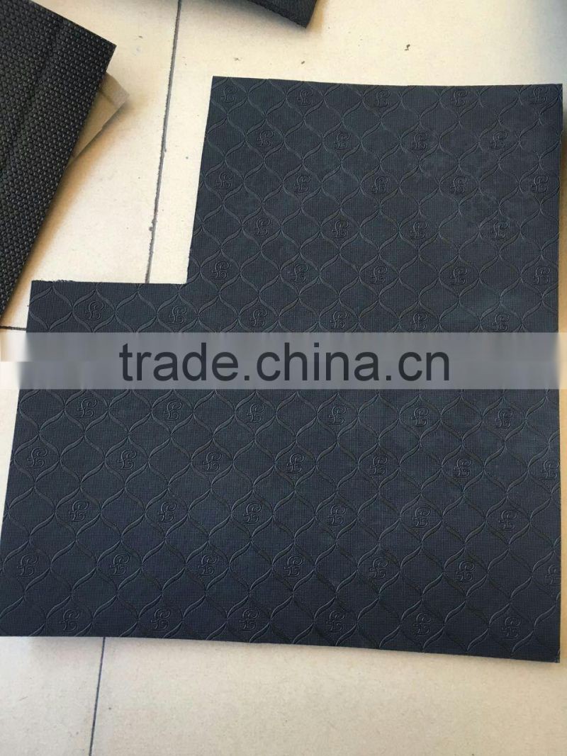 Crocodile pattern car mat material