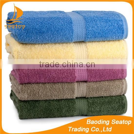 100% cotton hotel towel/hotel bath towel for sport
