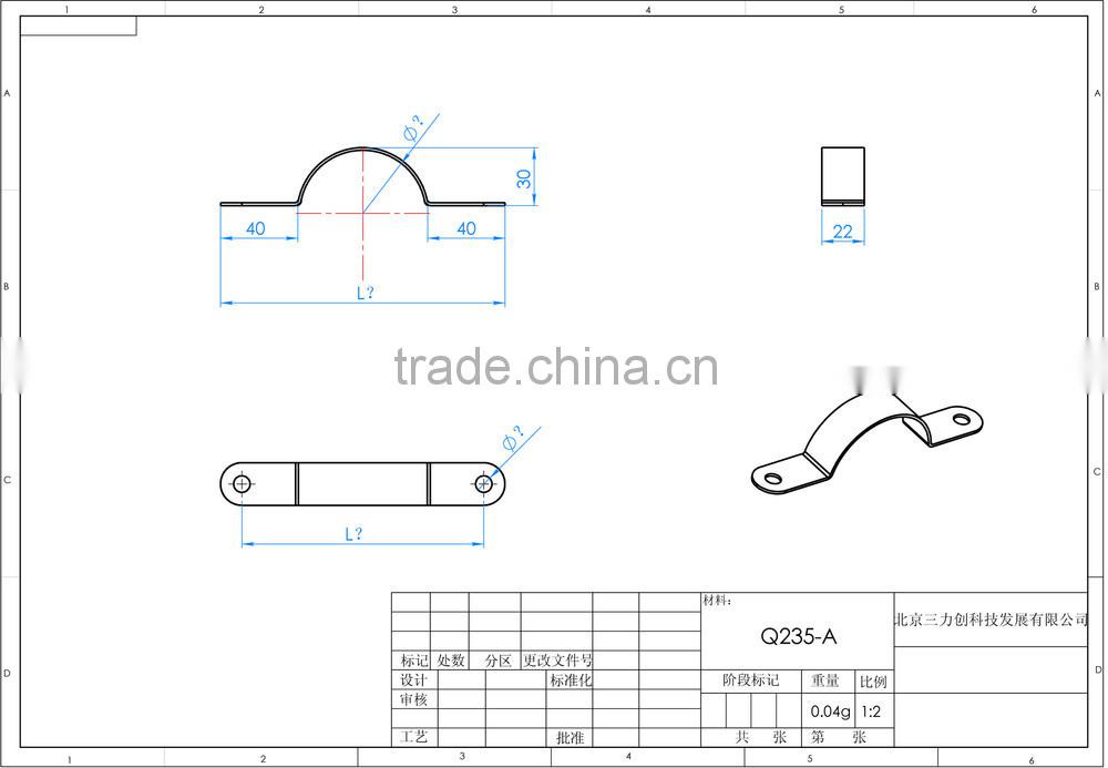 Greenhouse structure connecting steel pipe clamps