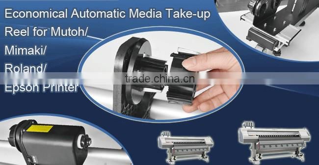 64" Economical High Quality Automatic Media Take-up Reel for Printer