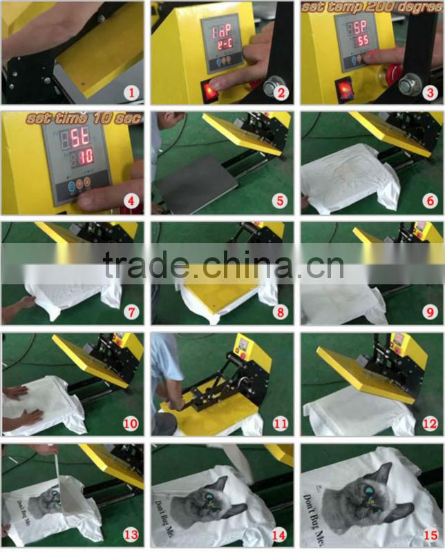 15" x 15" Auto Open Heat Press Machine