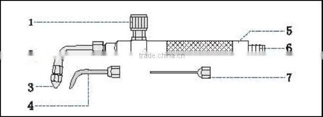 300W Portable Oxygen Hydrogen Flame Generator Acrylic Polishing Machine, 95L 1 Gas Torch free, 110V