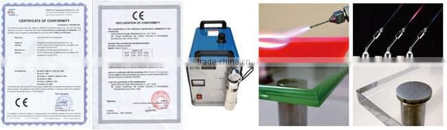 300W Portable Oxygen Hydrogen Flame Generator Acrylic Polishing Machine, 95L 1 Gas Torch free, 110V