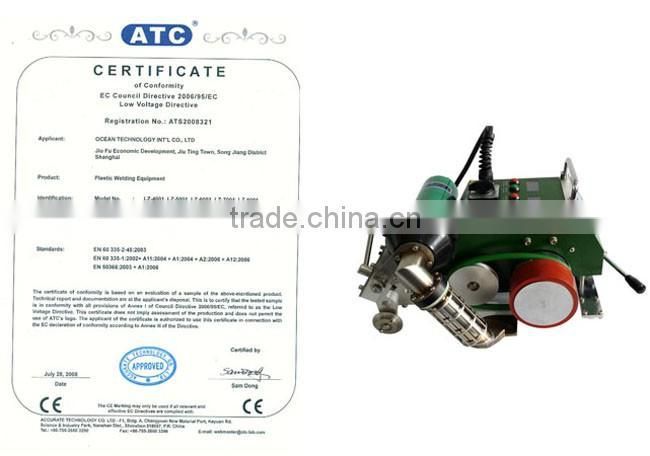 AC220V High Speed Hot Air Banner Welder with 30mm Welding Width