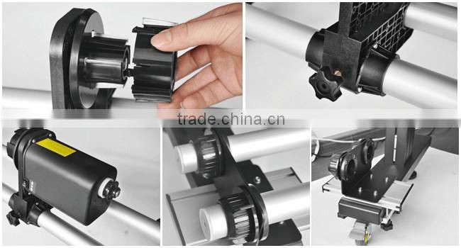 64" Economical High Quality Automatic Media Take-up Reel for Printer