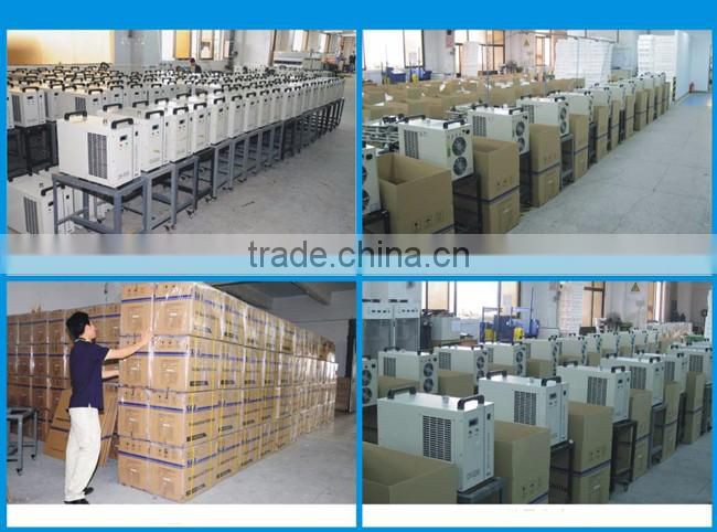 CW-5000AG Industrial Water Chiller for Single 80W/100W CO2 Laser Tube Cooling, 0.4HP, AC 1P 220V, 50Hz