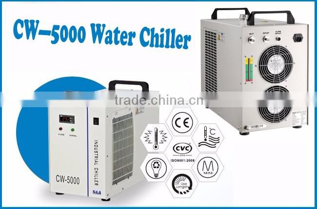 CW-5000AG Industrial Water Chiller for Single 80W/100W CO2 Laser Tube Cooling, 0.4HP, AC 1P 220V, 50Hz