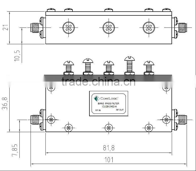 Passband Cavity Filter