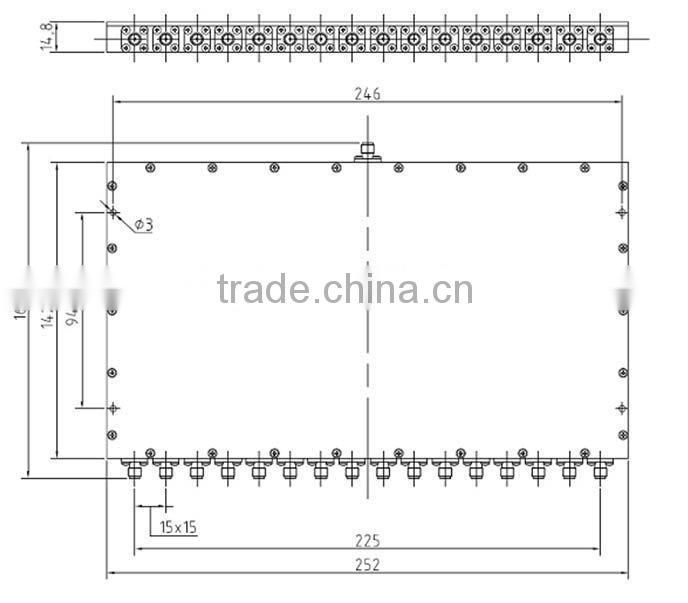 One in Sixteen Power Divider