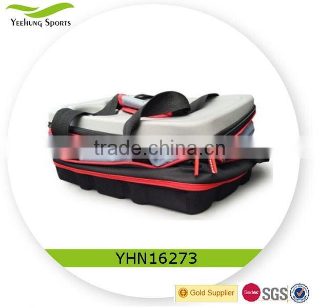 Foldable outdoor cooler bag insulated cooler bag wine bottle picnic bag