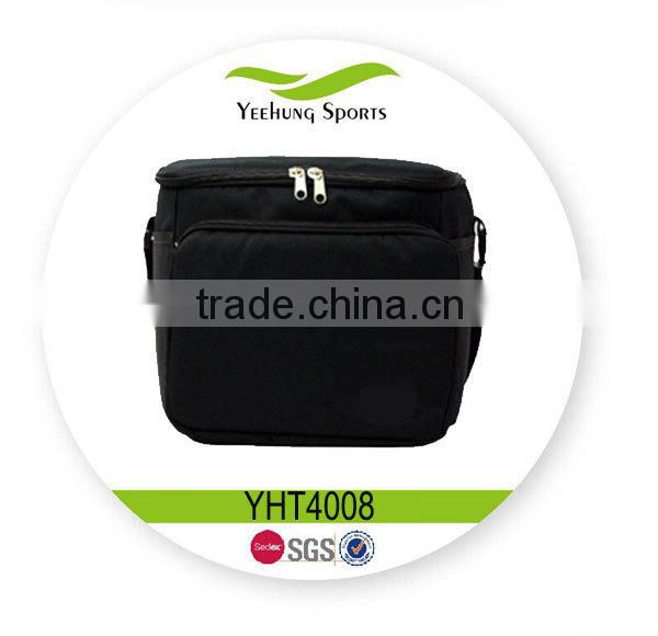 Hot Sell Eco-friendly 600D Polyester Can Cooler bag / Lunch Cooler bag