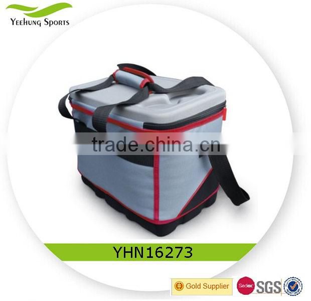Foldable outdoor cooler bag insulated cooler bag wine bottle picnic bag