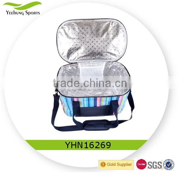 Fashion Thermal Insulated Picnic Lunch bag Soft Picnic Bag Cooler Bag for Camping