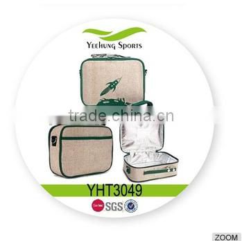 Hot Sell Eco-friendly 600D Polyester Can Cooler bag / Lunch Cooler bag