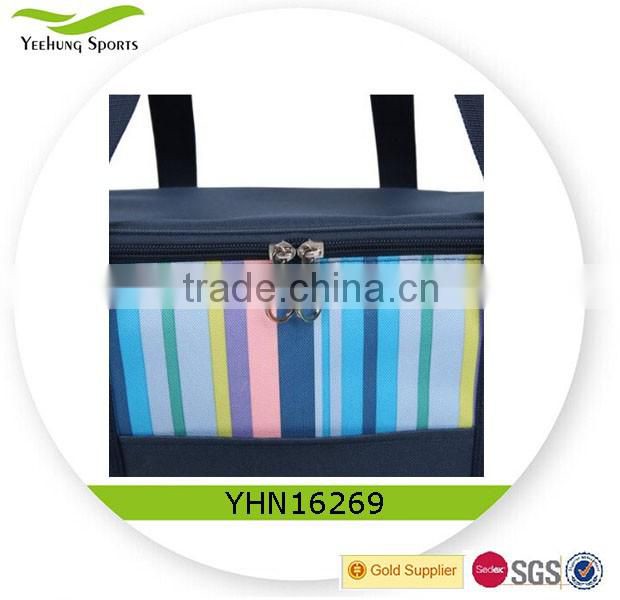 Fashion Thermal Insulated Picnic Lunch bag Soft Picnic Bag Cooler Bag for Camping