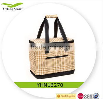 Promotional Outdoor Cans Wine Tote Picnic Bag Lunch Insulated Cooler Bag