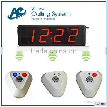 Popular In Restaurant Hotel Waitress Calling System Wireless Ordering System