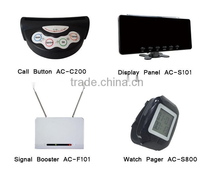 Popular In Restaurant Hotel Waitress Calling System Wireless Ordering System