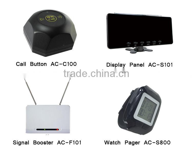 Wireless Calling System Restaurant Service Bell System With Fashion New Design
