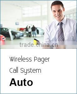 Wireless church one button alphanumeric calling system