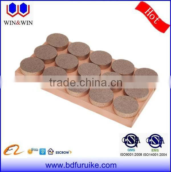 Friction no noise brake pads