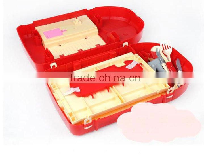 ht-238856 Kitchen set Kids pretend toys emulational kitchenware set with light and sound