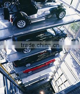 elevated parking tower