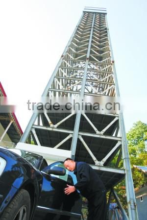 multi level parking system tower