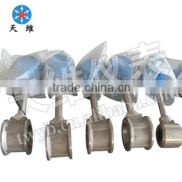 Signal output vortex digital air flow meter