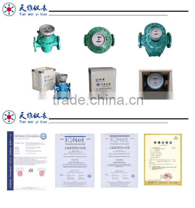 mechanical diesel engine oil flow meter