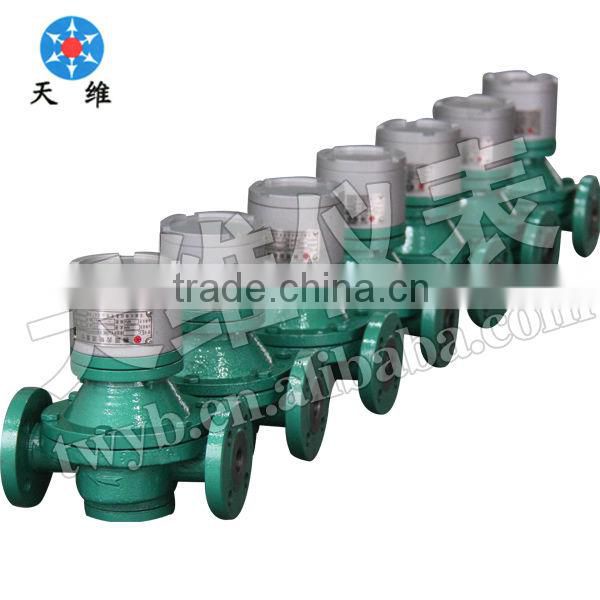 flow sensor pulse for oil water