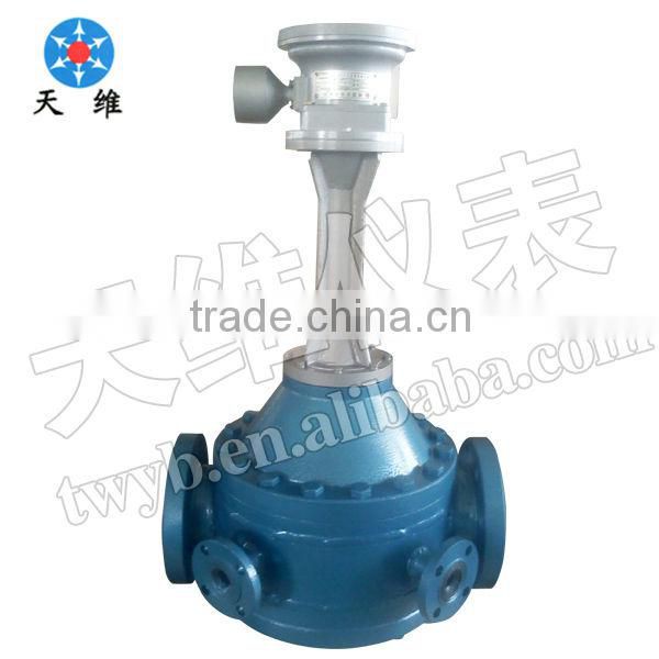 Mechanical/digital bitumen flow meter