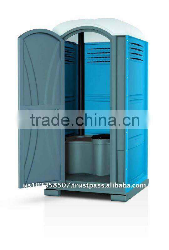 TopLine Portable Floor Mounted HDPE One Piece Toilet