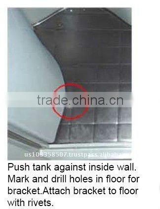 USA Grey Easy Installation Hand Wash Sink for Portable Toilet