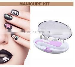 Professional manicure pedicure set with a wash pond/manicure et